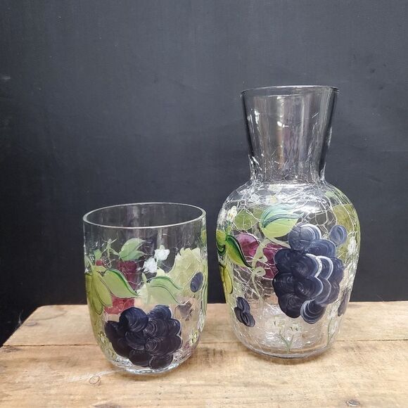 Home Essentials Grapes Bedside Carafe and Tumbler - Picture 7 of 7